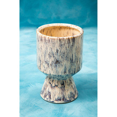 Shai Large Stoneware Beige Planter