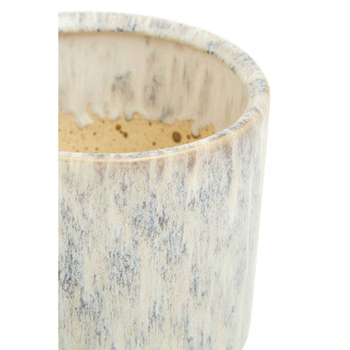 Shai Large Stoneware Beige Planter