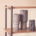 Soraya Medium Ceramic White Minimalist Vase