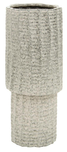 Soraya Large White Modern Vase