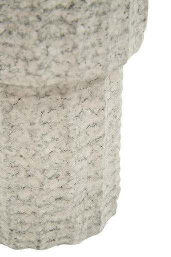 Soraya Large White Modern Vase