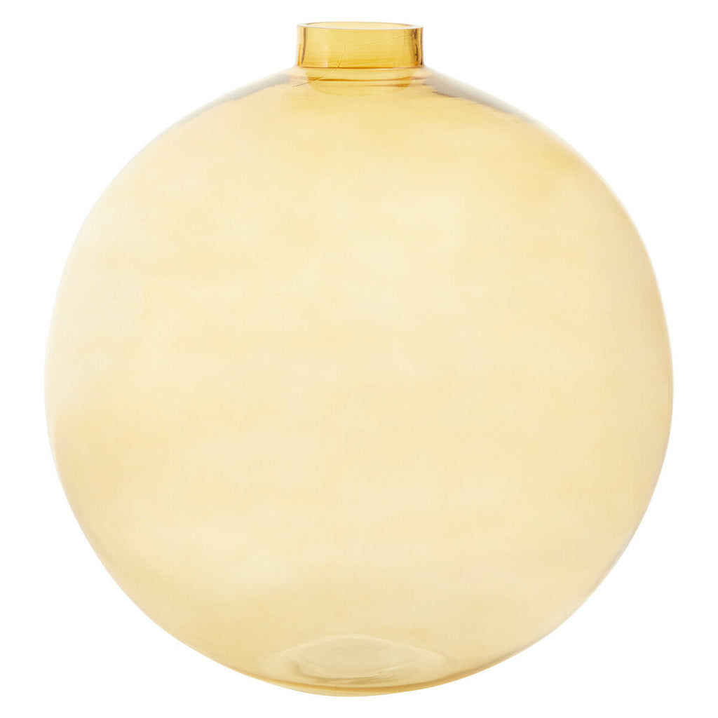 Bree Amber Glass Vase