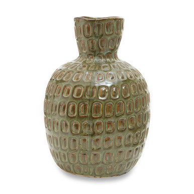 Yana Large Linen Natural Modern Vase