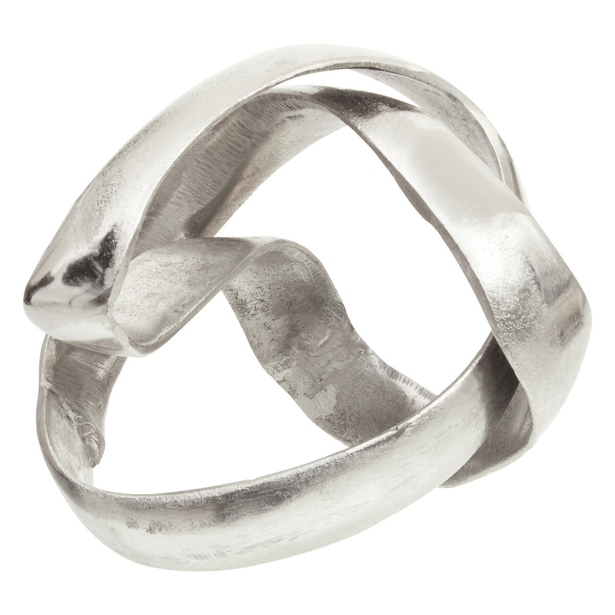 Prato Silver Knot Sculpture