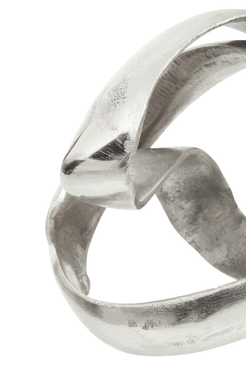 Prato Silver Knot Sculpture