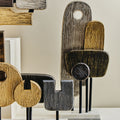 Simbolo Small Assorted Colour Metal Sculpture On Marble Base