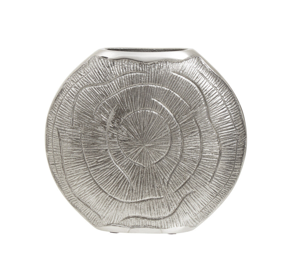 Silva Small Oak Silver Vase