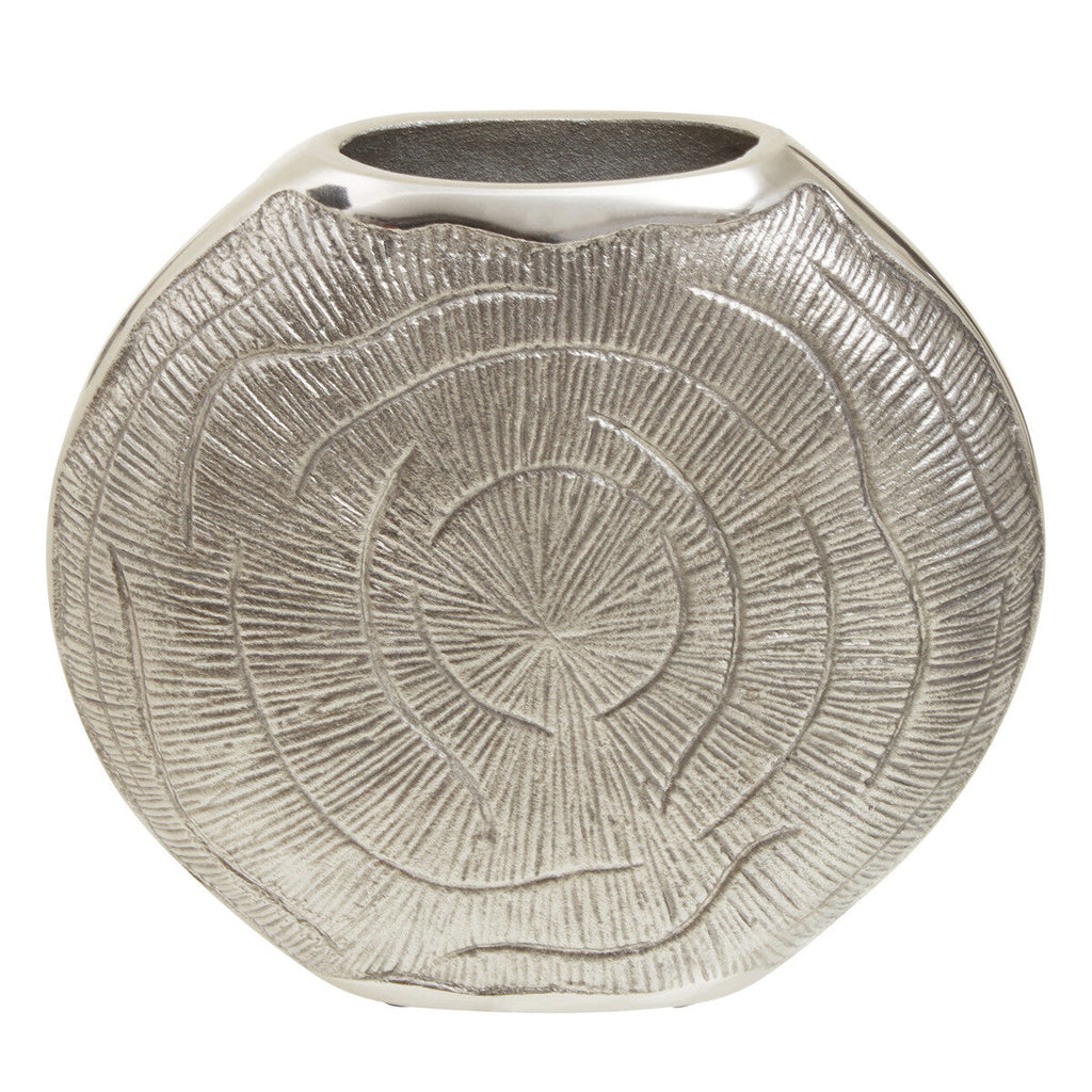 Silva Small Oak Silver Vase