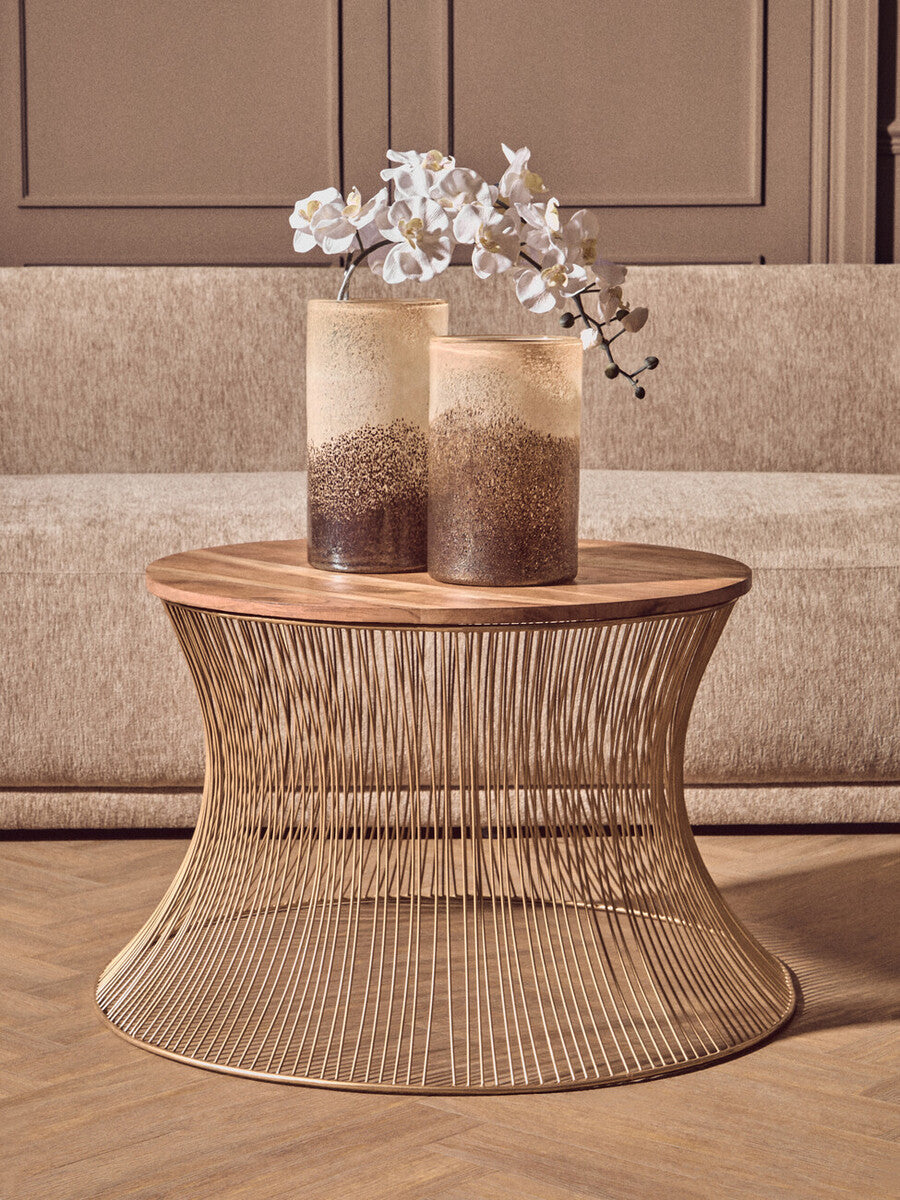 Chiara Medium Natural Sand Vase