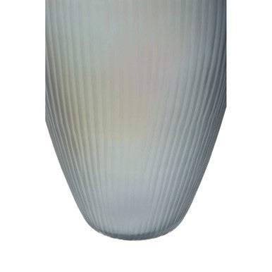 Hessa Small Grey Glass Vase