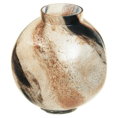 Heba Brushstroke Design Large Glass Vase