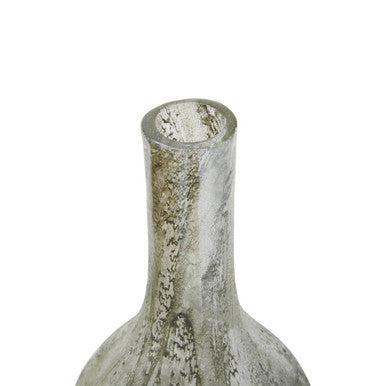 Herbie Large Metal Bottle Vase
