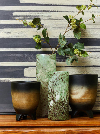 Harri Small Glass Marble Vase