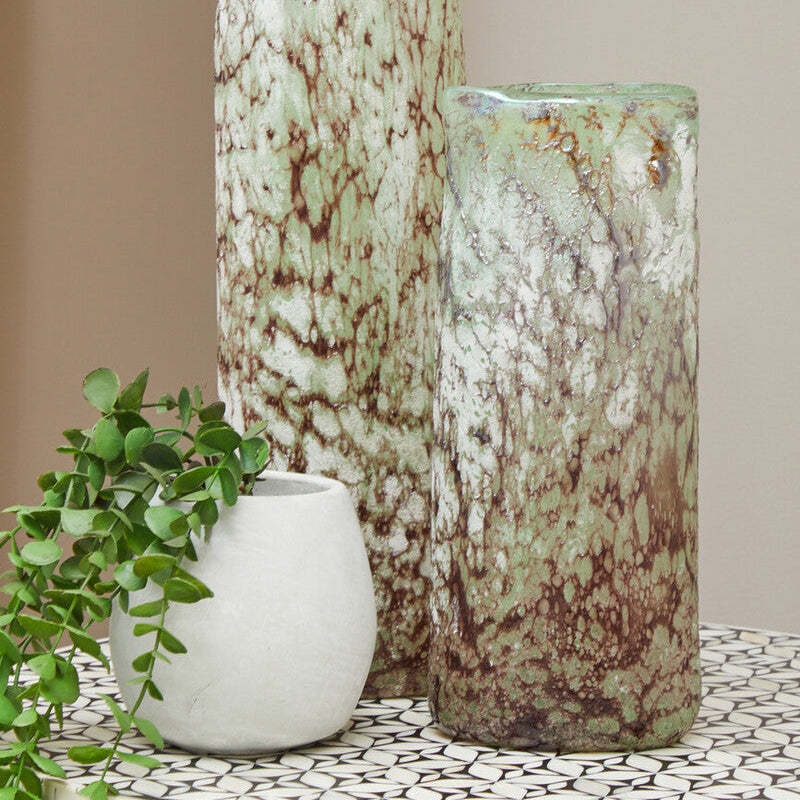 Harri Large Glass Marble Vase