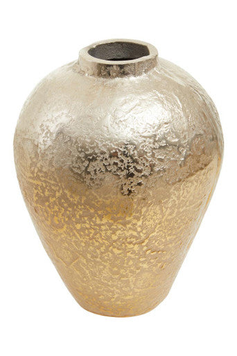 Dion Small Ombre Silver & Gold Vase