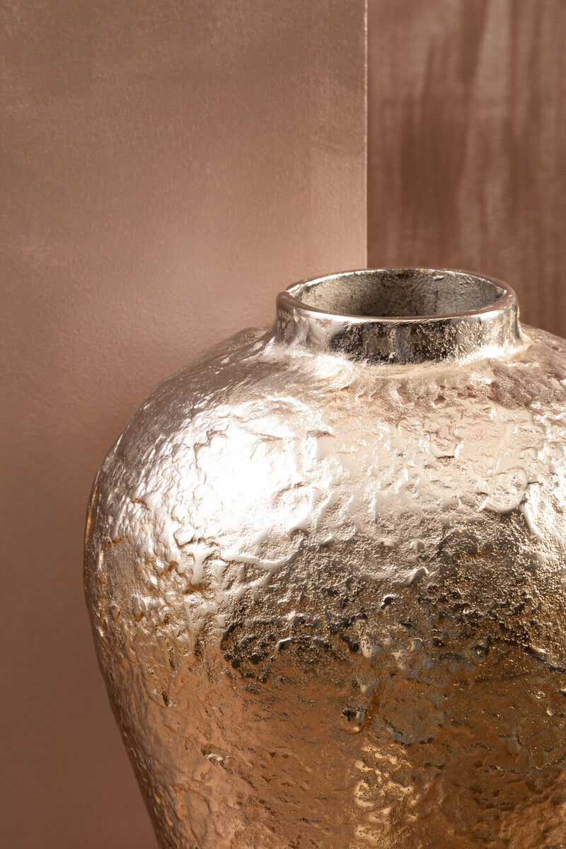 Dion Large Ombre Silver & Gold Vase