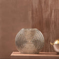 Dax Silver Small Vase