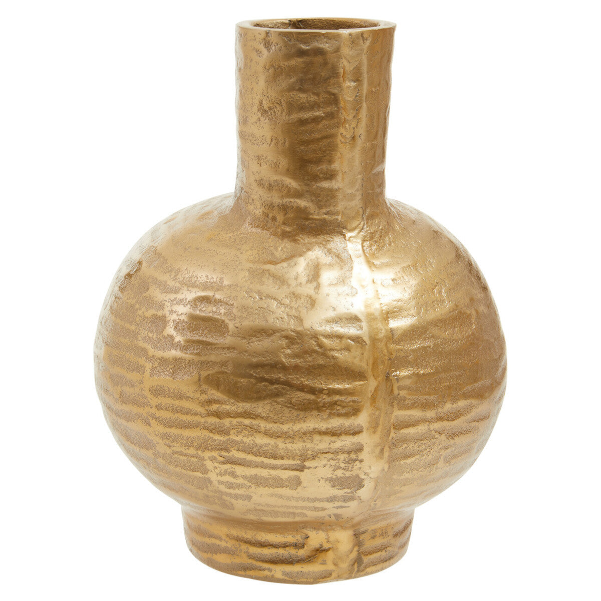 Deomali Small Abstract Gold Vase