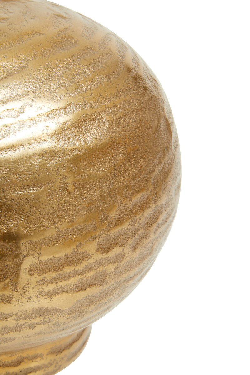 Deomali Small Abstract Gold Vase