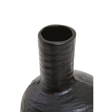 Deomali Large Abstract Black Vase