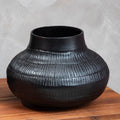 Deomali Small Black Vase