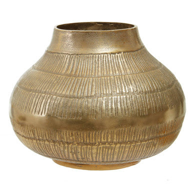 Deomali Large Gold Vase