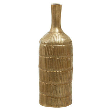 Deomali Small Gold Bottle Vase