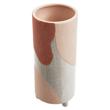 Jada Small Earthenware Natural Vase