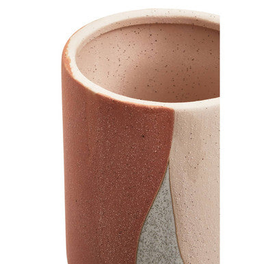 Jada Large Terracotta Contemporary Vase