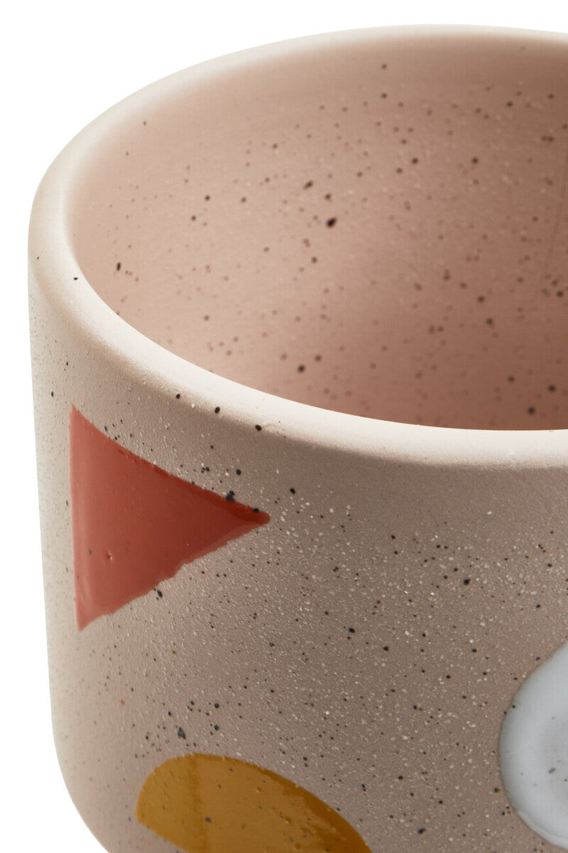 Jada Small Abstract Plant Pot