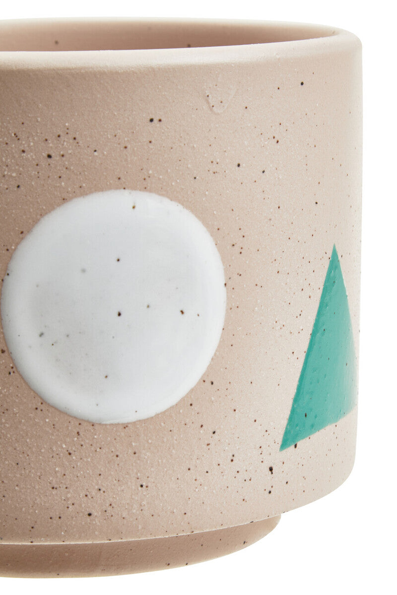 Jada Small Abstract Plant Pot