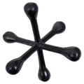 Prato Black Nickel Jack Sculpture