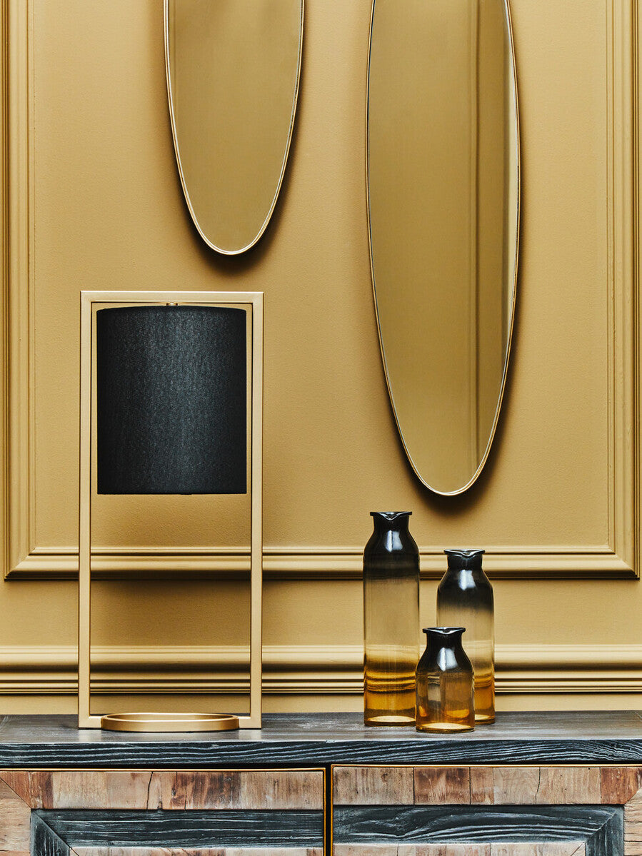 Glynn Black & Gold Large Vase