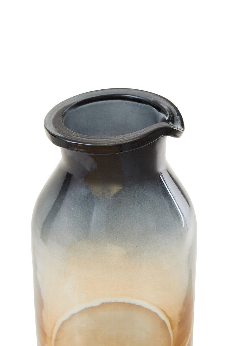 Glynn Black & Gold Small Vase