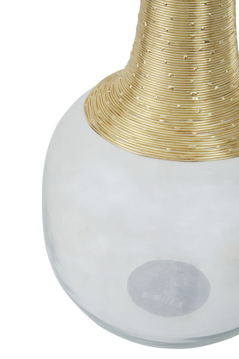 Glynn Glass & Gold Large Vase