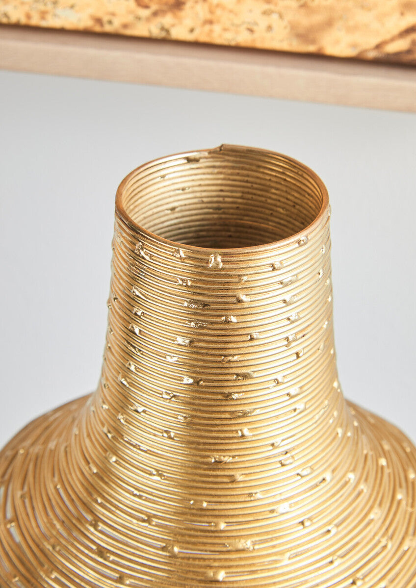 Glynn Glass & Gold Small Vase