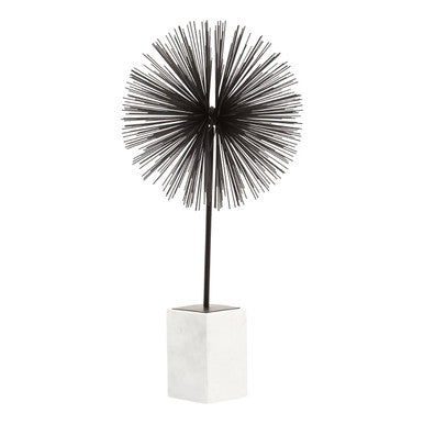 Mirano Black Starburst Sculpture