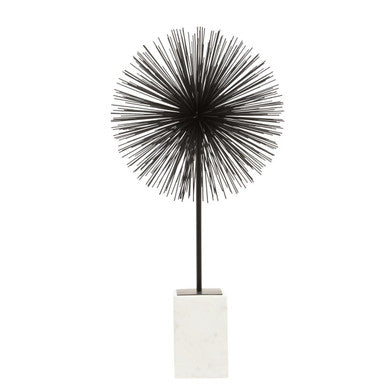 Mirano Black Starburst Sculpture