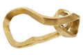 Prato Gold Abstract Knot Sculpture
