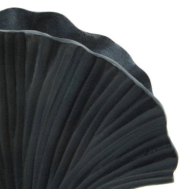 Danna Small Grey Ginkgo Vase