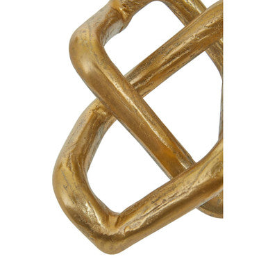 Bosie Kensington Townhouse Rough Gold Sculpture