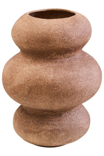 Sanai Cotton Mache & Coco Shell Bubble Vase