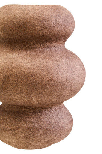 Sanai Cotton Mache & Coco Shell Bubble Vase