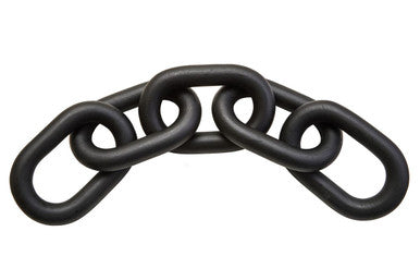 Cato Black Wood 5 Link Table Decor Chain