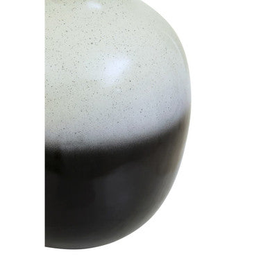Ramus Large Black & White Ombre Vase