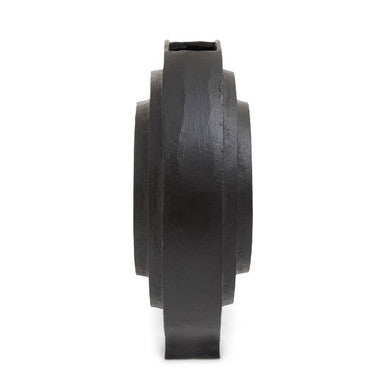 Hapax Round Matt Black Vase