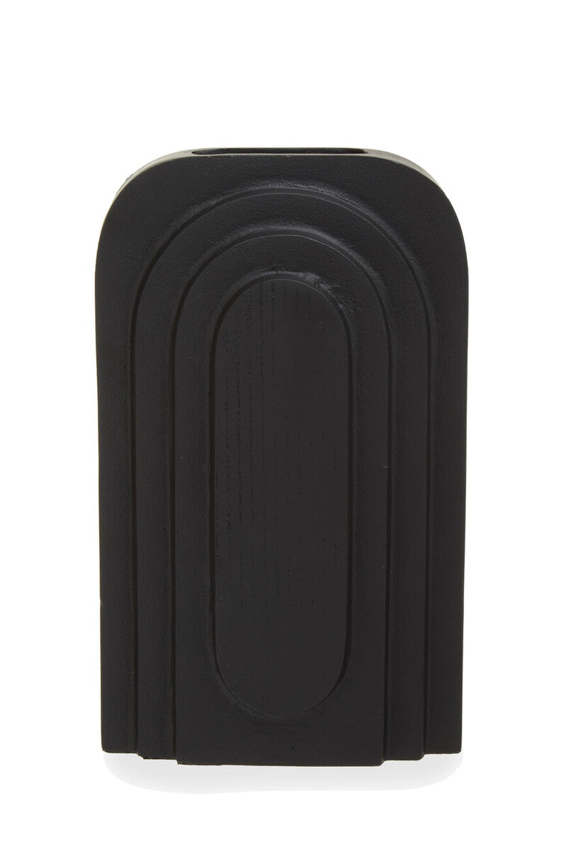 Hapax Tall Matt Black Vase