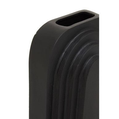 Hapax Tall Matt Black Vase