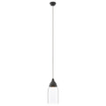 Oslo Grey Glass & Iron Pendant Light