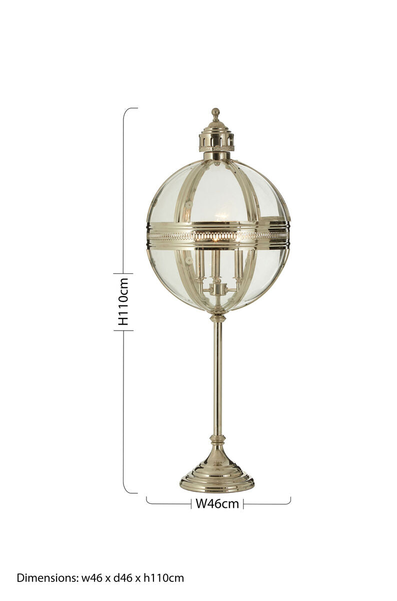 Hampstead Nickel Table Lamp